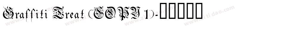 Graffiti Treat (COPY 1)字体转换
